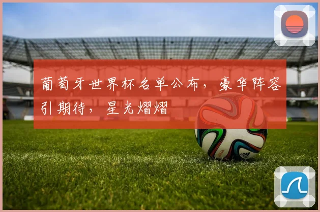 葡萄牙世界杯名单公布，豪华阵容引期待，星光熠熠
